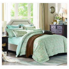 Silk Camel Luxury 100% Cotton 3-Piece Bedding Set, Duvet Cover and Pillow Sham - Tylis